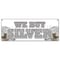 Signmission WE BUY SILVER BANNER SIGN gold sell rare cash bullion diamonds coins B-We Buy Silver - alternate 1